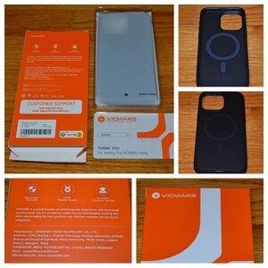 VICMARS iPhone 15 Pro Max protective phone case - NEW